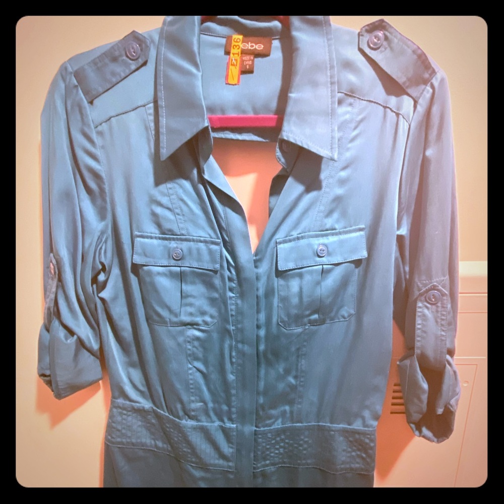 BEBE jumper with open back